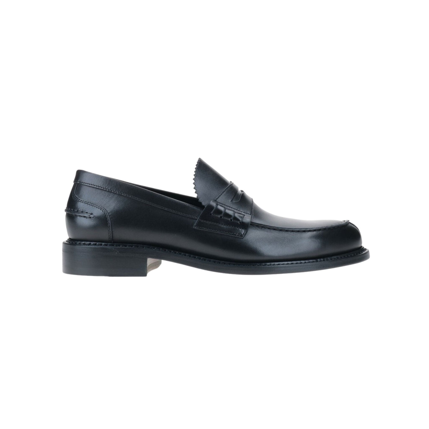 Men's moccasins in shiny leather