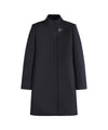Cappotto Donna in panno di lana e cashmere Navy