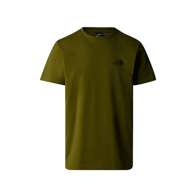 T-shirt Uomo Simple Dome Verde oliva