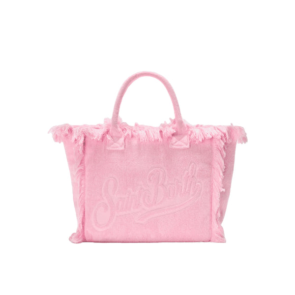 SAINT BARTH Borsa Vanity Regular Spugna Rosa