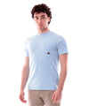 ROY ROGER'S T-shirt Uomo Celeste Tascino Cotone