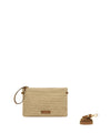 GIANNI CHIARINI Pochette Hermy in Paglia Intrecciata