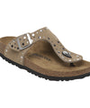 BIRKENSTOCK Gizeh Rivet Border Sandali Donna Suede Eleganti