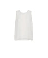 SEVENTY Top Smanicato Voile Stropicciato