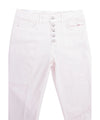 DONDUP Pantalone Bianco Koons Bot Gioie in Misto Cotone da Donna
