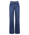 DONDUP Jeans Amber in Denim a Vita Alta Wide Leg da Donna
