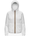 Felpa Donna corta Lily Bianca, slim, in pile e sherpa