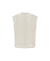 HERNO Blusa in Cady con Colletto alla Coreana