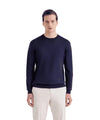 FILIPPO DE LAURENTIIS Maglia Girocollo in Cotone in blu