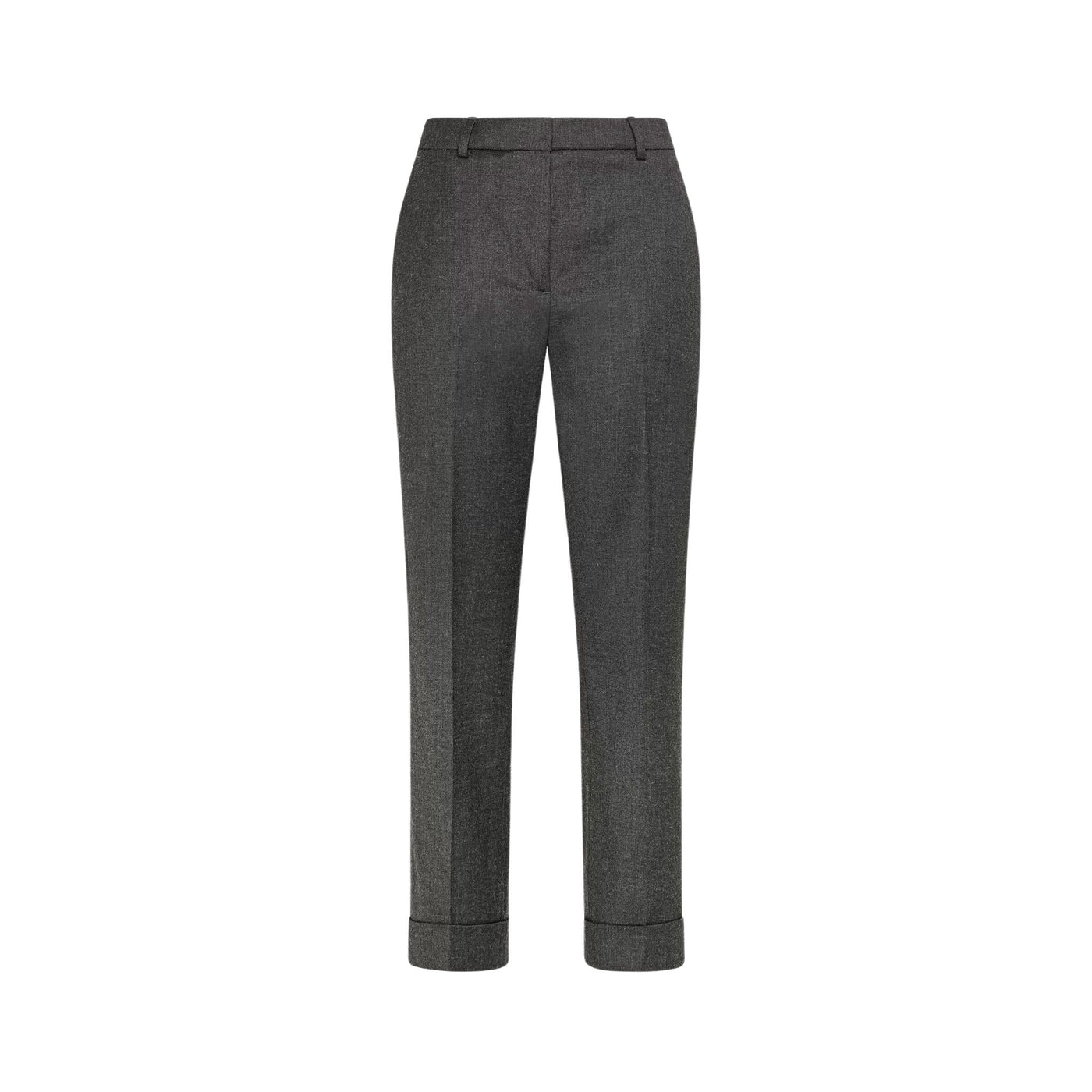 Women's trousers with flounces on the bottom