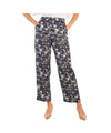 Women's trousers with colored pattern
