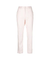 Tapered women's trousers in solid color