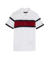 Tri-color polo shirt for boys 2-10 years