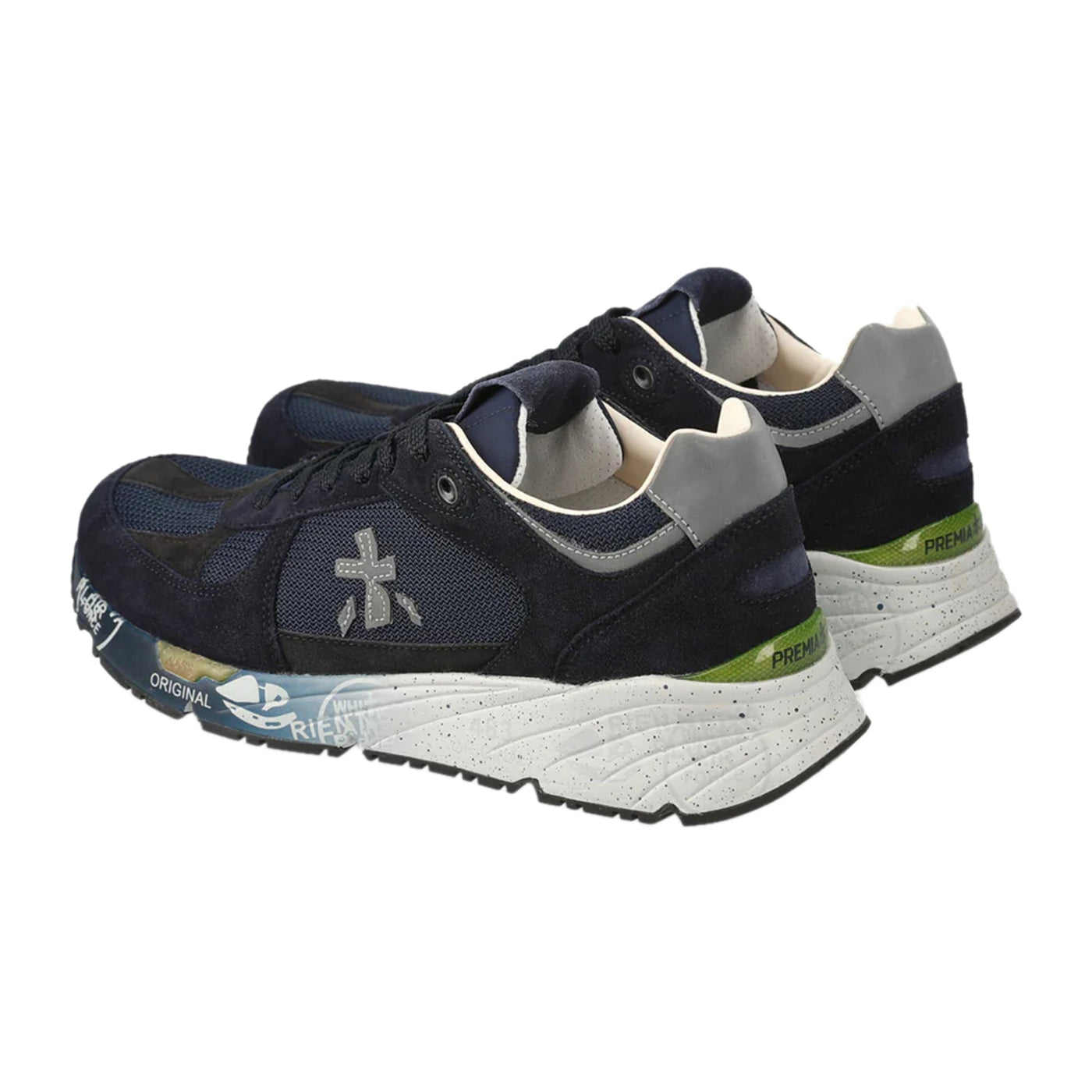 Sneakers Uomo Mase inserti in nylon retro