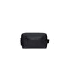 Pochette con zip Rains impermeabile a tinta unita nera