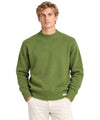 Maglione Uomo in lana Verde chiaro frontale