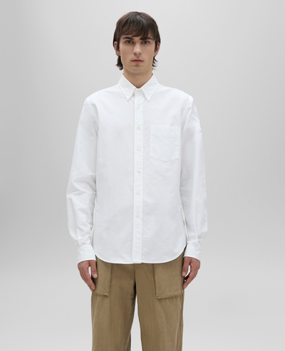 ASPESI Camicia Oxford Cotone Azzurro Uomo
