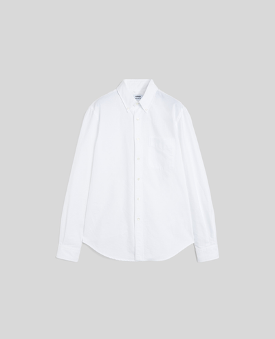 ASPESI Camicia Oxford Cotone Azzurro Uomo