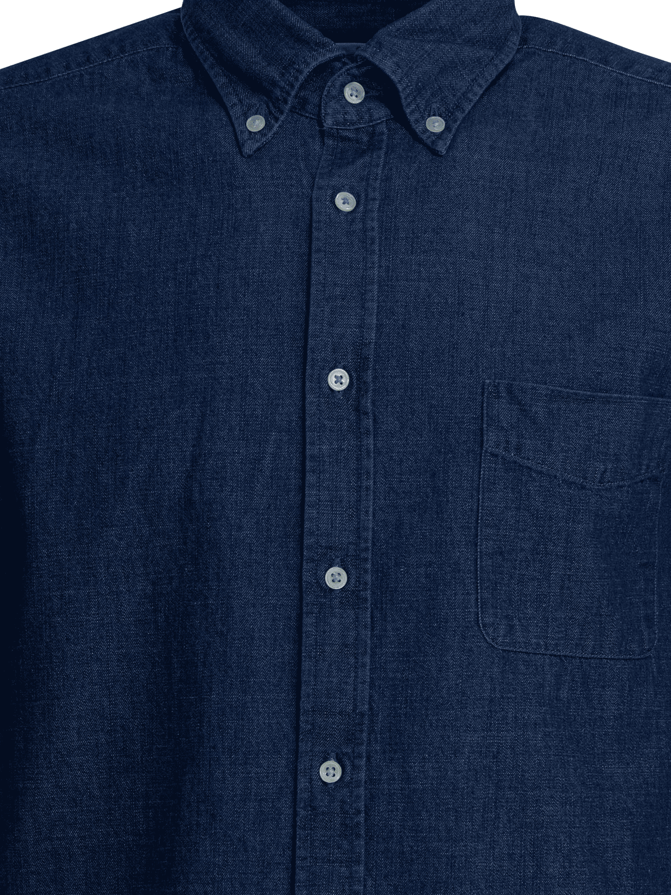 B-D Baggies Camicia Denim Cotone Uomo