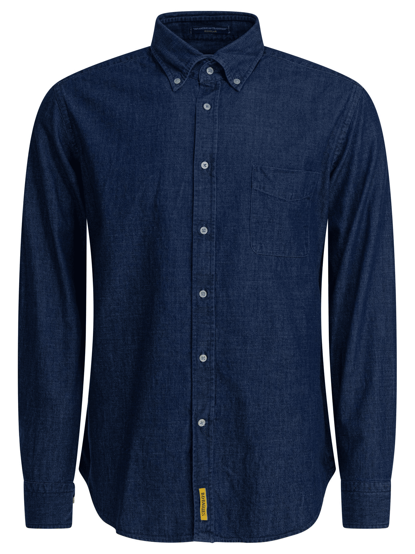 B-D Baggies Camicia Denim Cotone Uomo