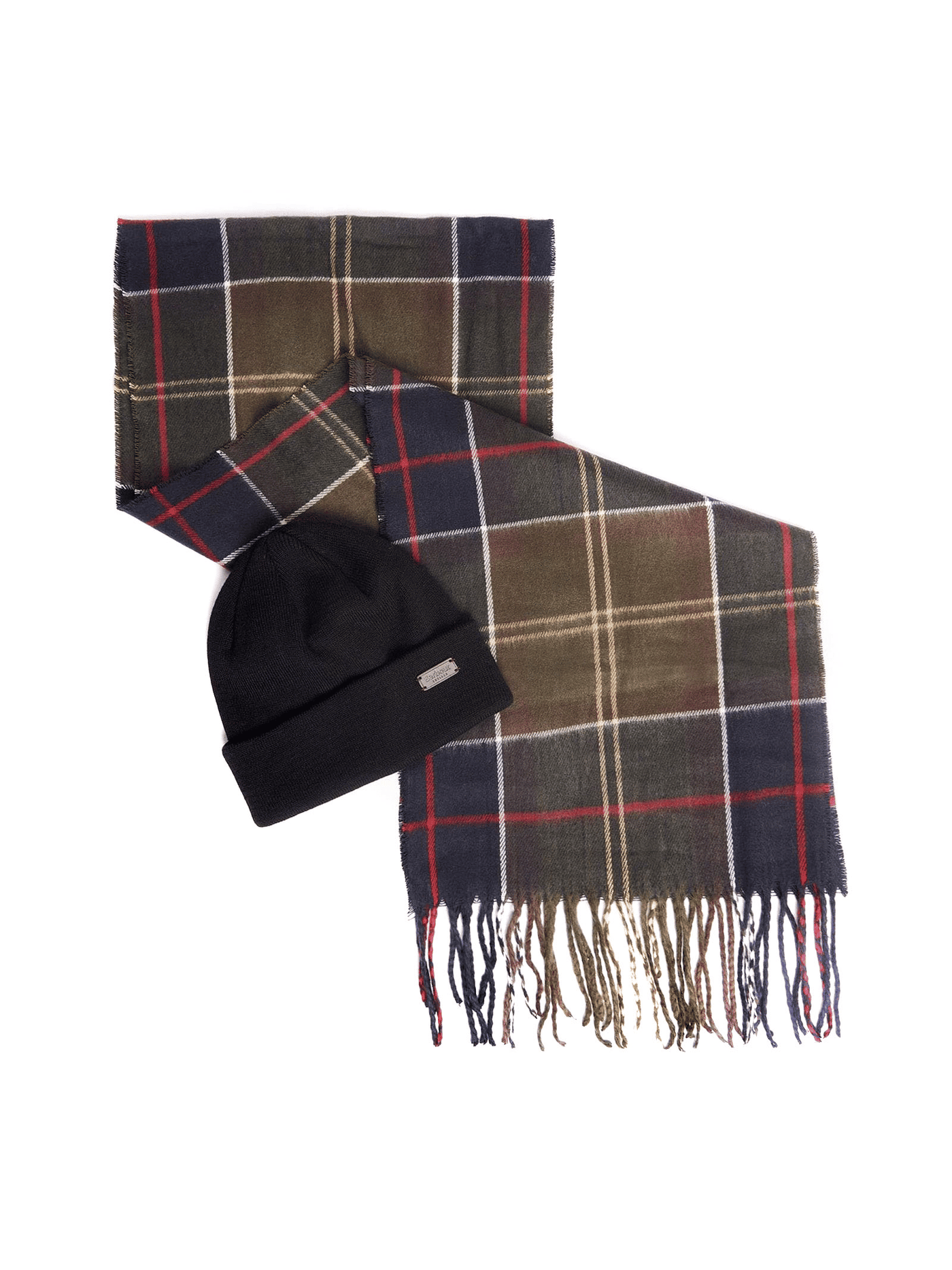 Barbour Set Berretto Sciarpa Invernale Unisex