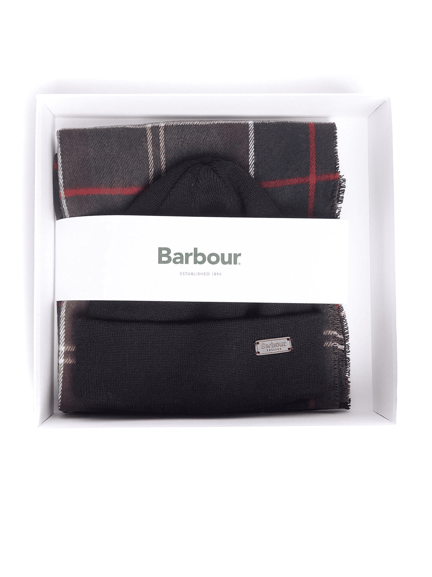 Barbour Set Berretto Sciarpa Invernale Unisex