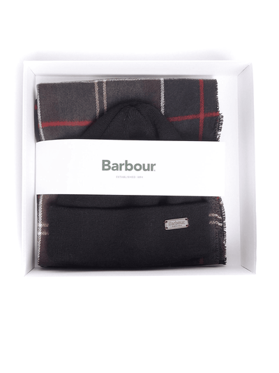 Barbour Set Berretto Sciarpa Invernale Unisex