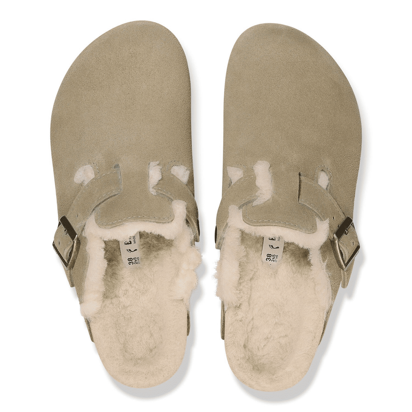 Birkenstock Sabot Boston Invernale Pelliccia Unisex