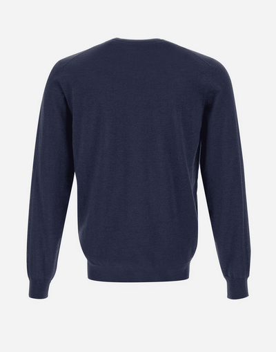 Filippo De Laurentiis Maglia Uomo Leggera Seta/Lino/Lana