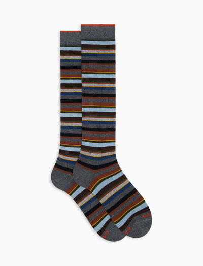 Gallo Calzini Lunghi Cotone Cashmere Uomo