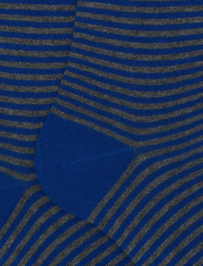 Gallo Calze Lunghe Uomo Cotone Righe Windsor