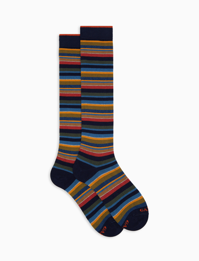 Gallo Calzini Lunghi Cotone Cashmere Uomo