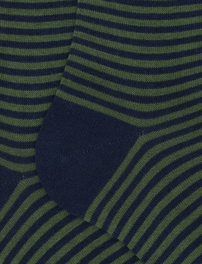 Gallo Calze Lunghe Uomo Cotone Righe Windsor