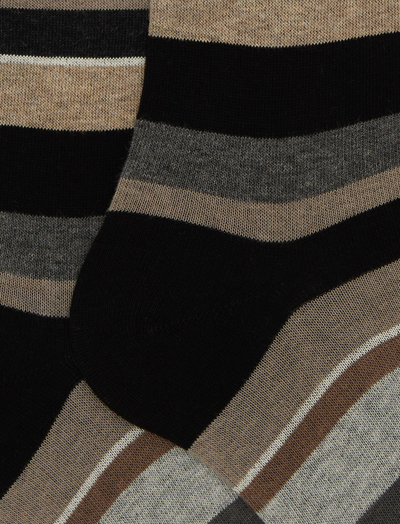 Gallo Calze Lunghe Uomo Cotone Righe Multicolor
