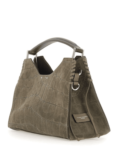 Gianni Chiarini Borsa a Mano Camoscio Donna