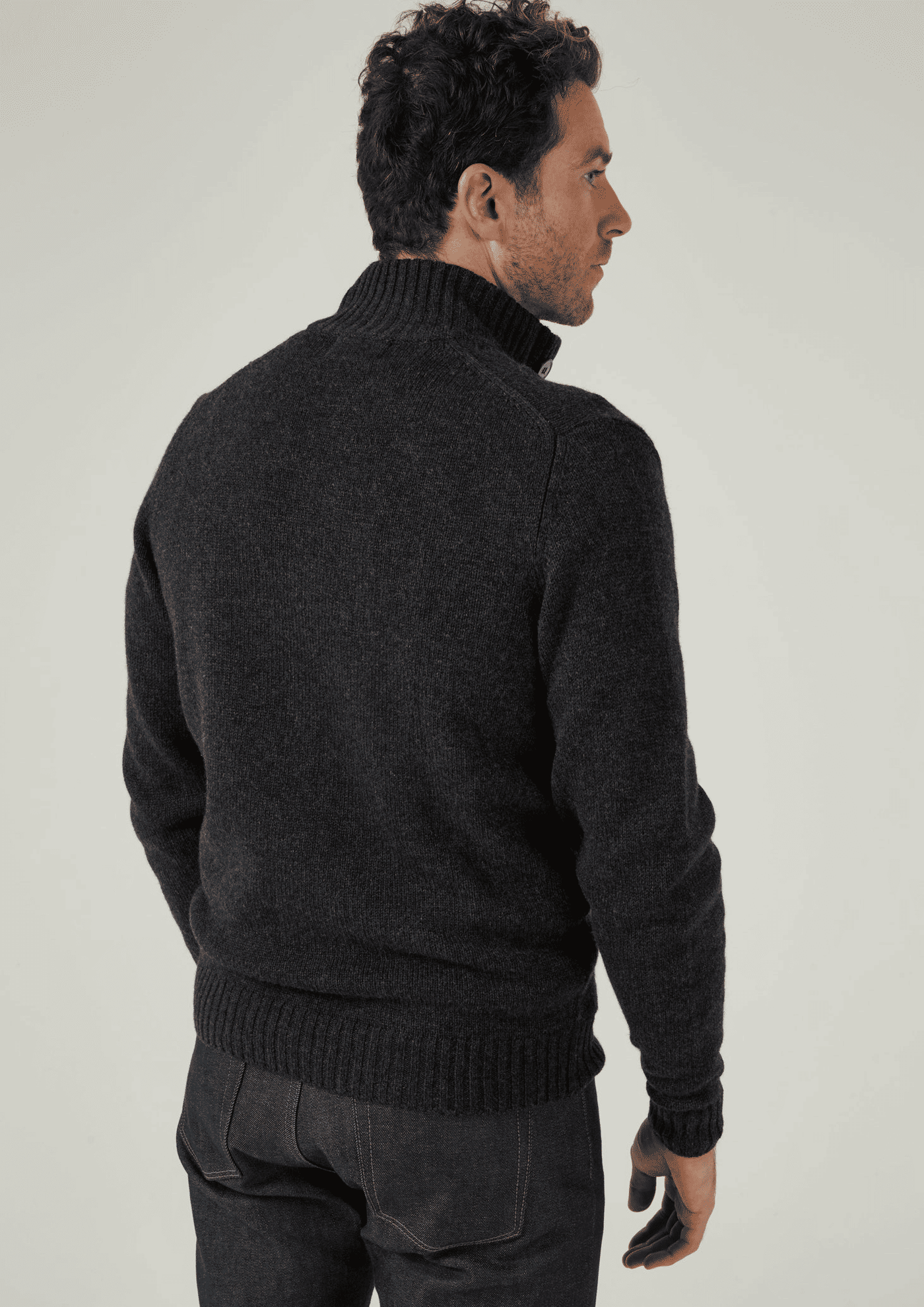 KNITWEAR Maglione Uomo Lana d'Agnello Invernale