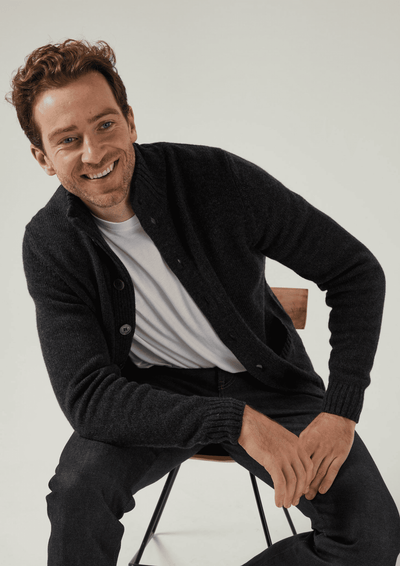 KNITWEAR Maglione Uomo Lana d'Agnello Invernale