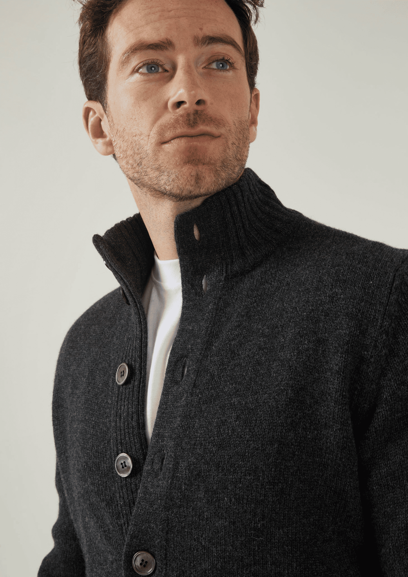 KNITWEAR Maglione Uomo Lana d'Agnello Invernale