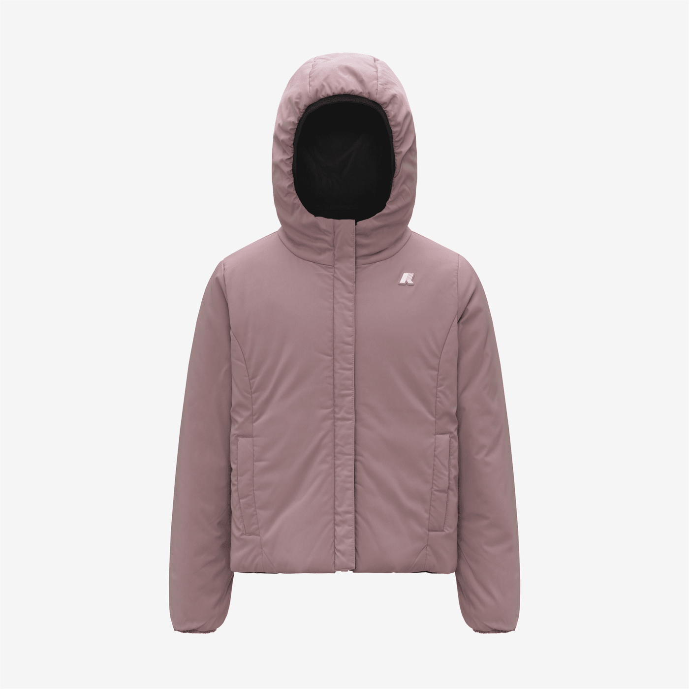 KWAY IT Giacca Reversibile Bambina Autunno/Inverno