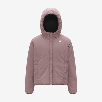 KWAY IT Giacca Reversibile Bambina Autunno/Inverno