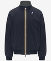 KWAY IT Giacca Reversibile Uomo Autunno Inverno