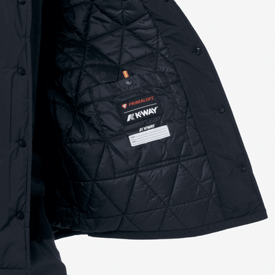 KWAY IT Giacca Uomo Warm Impermeabile Primaloft