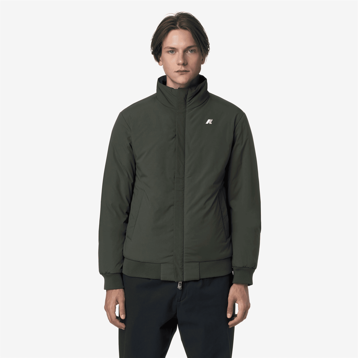 KWAY IT Giacca Reversibile Uomo Autunno Inverno