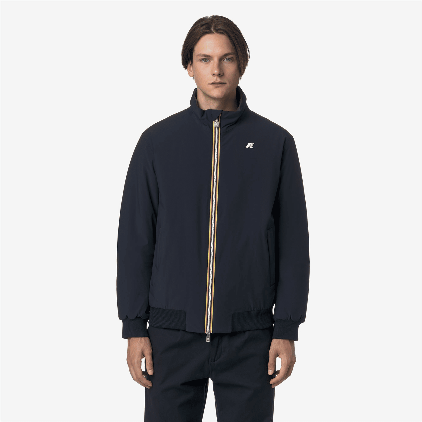 KWAY IT Giacca Reversibile Uomo Autunno Inverno