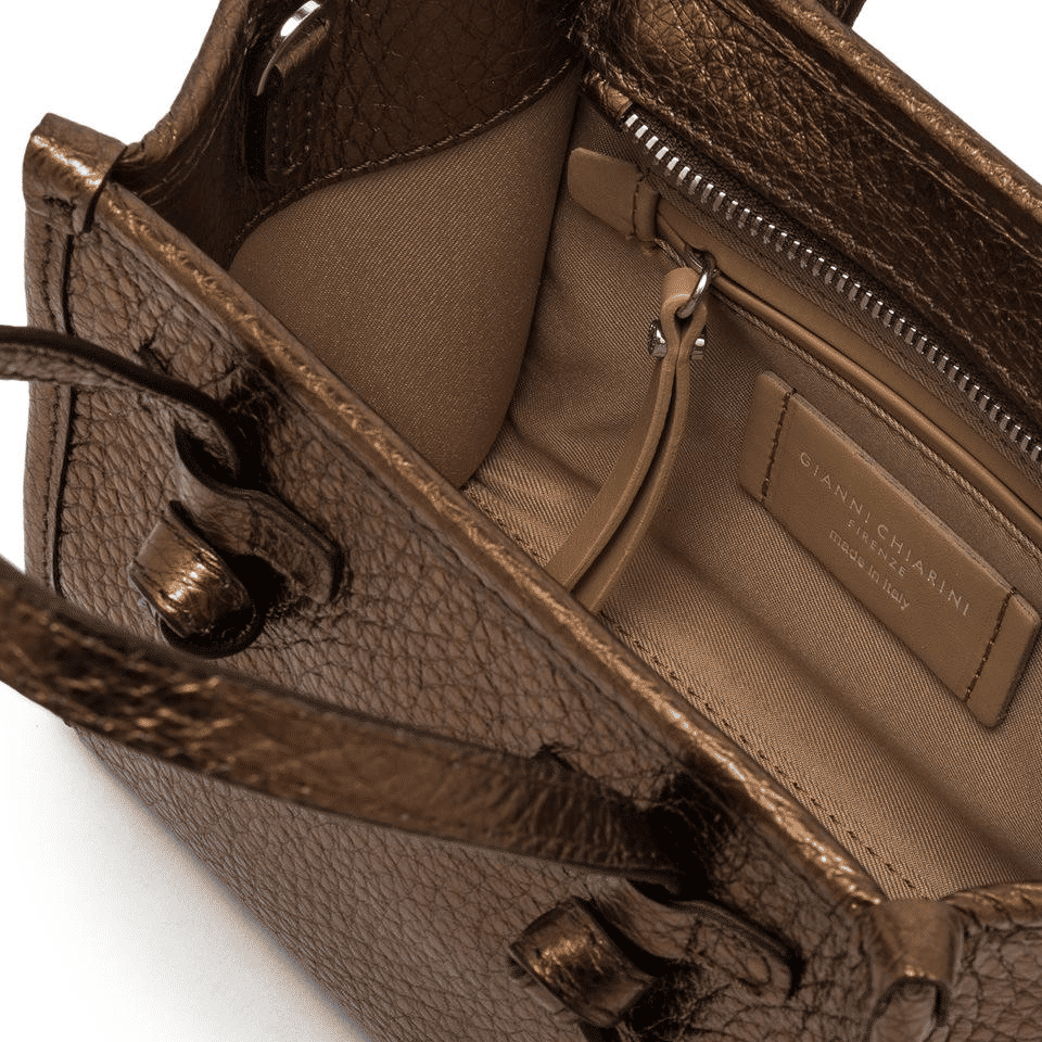 Marcella Borsa Laminata Pelle Donna