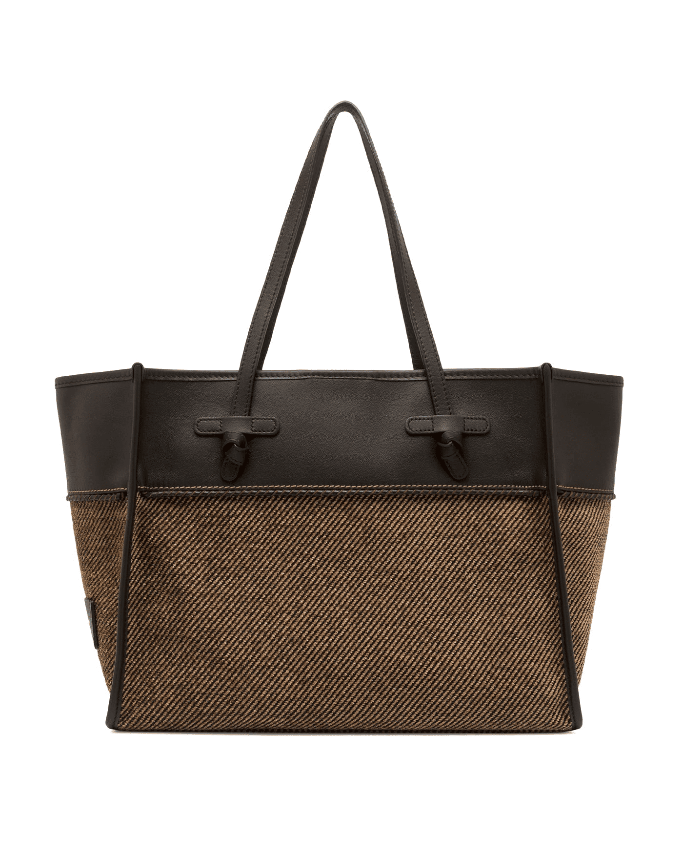 Marcella Borsa a Mano Memory Pelle Tessuto