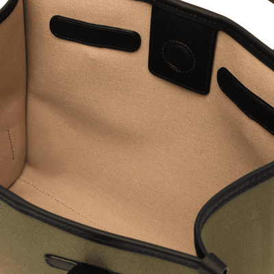 Marcella Shopping Bag Canvas Pelle Donna