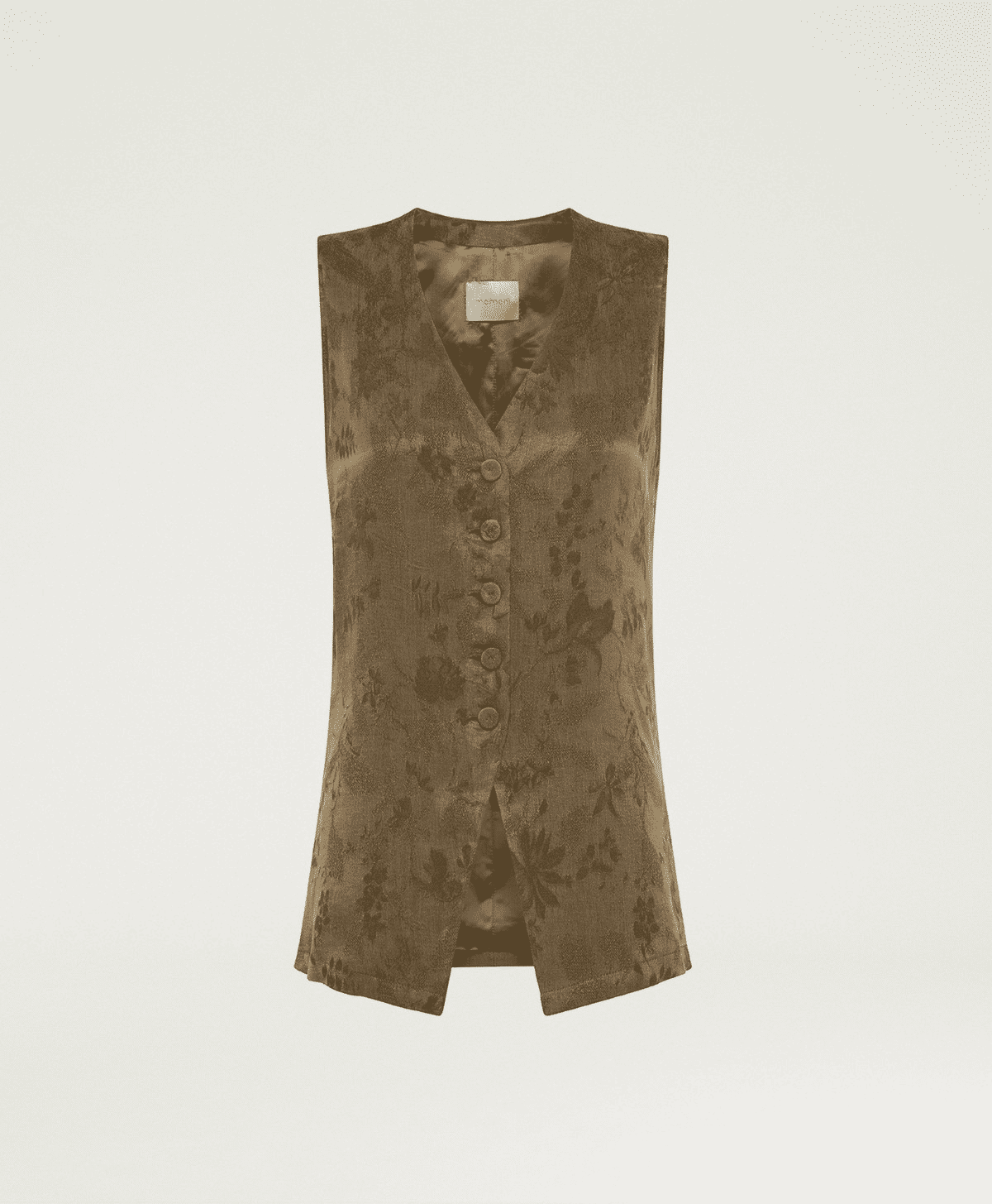 Momoni' Gilet Lungo Courtfield Jaquard Unisex