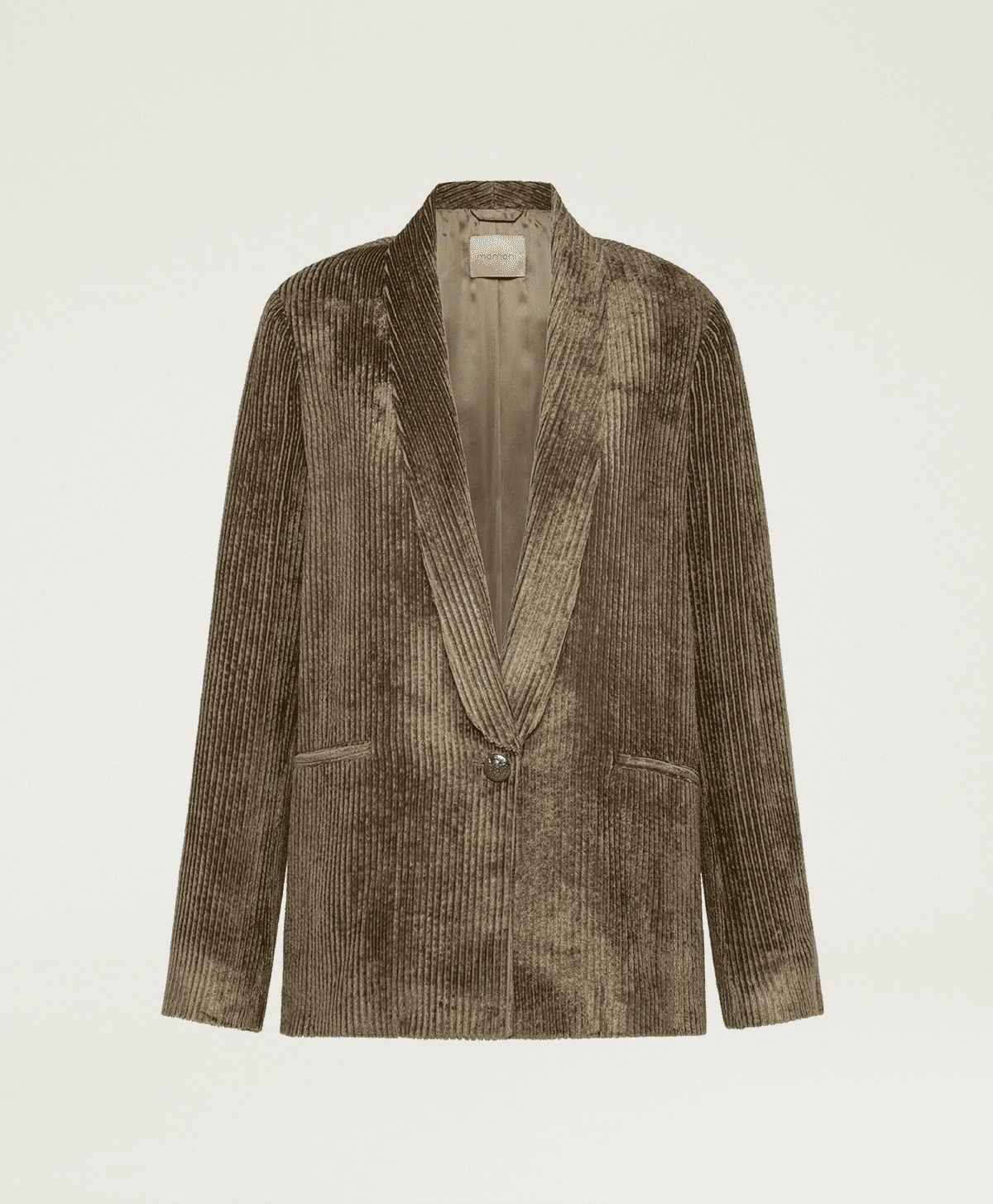 Momoni' Giacca Velluto Coste Elegante Donna