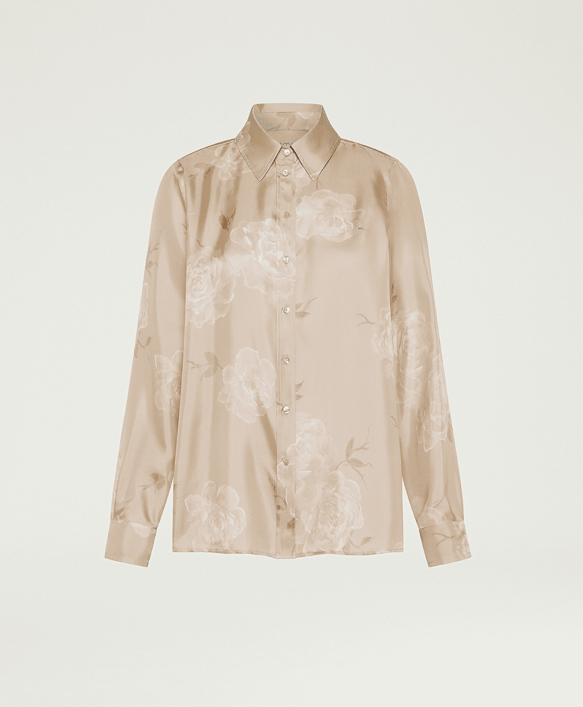 Momoni' Camicia Twill Seta Stampata Donna